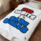 Red White & Blue Balls | Nectar Napkins Fun-Flirty Lovers’ Blankets