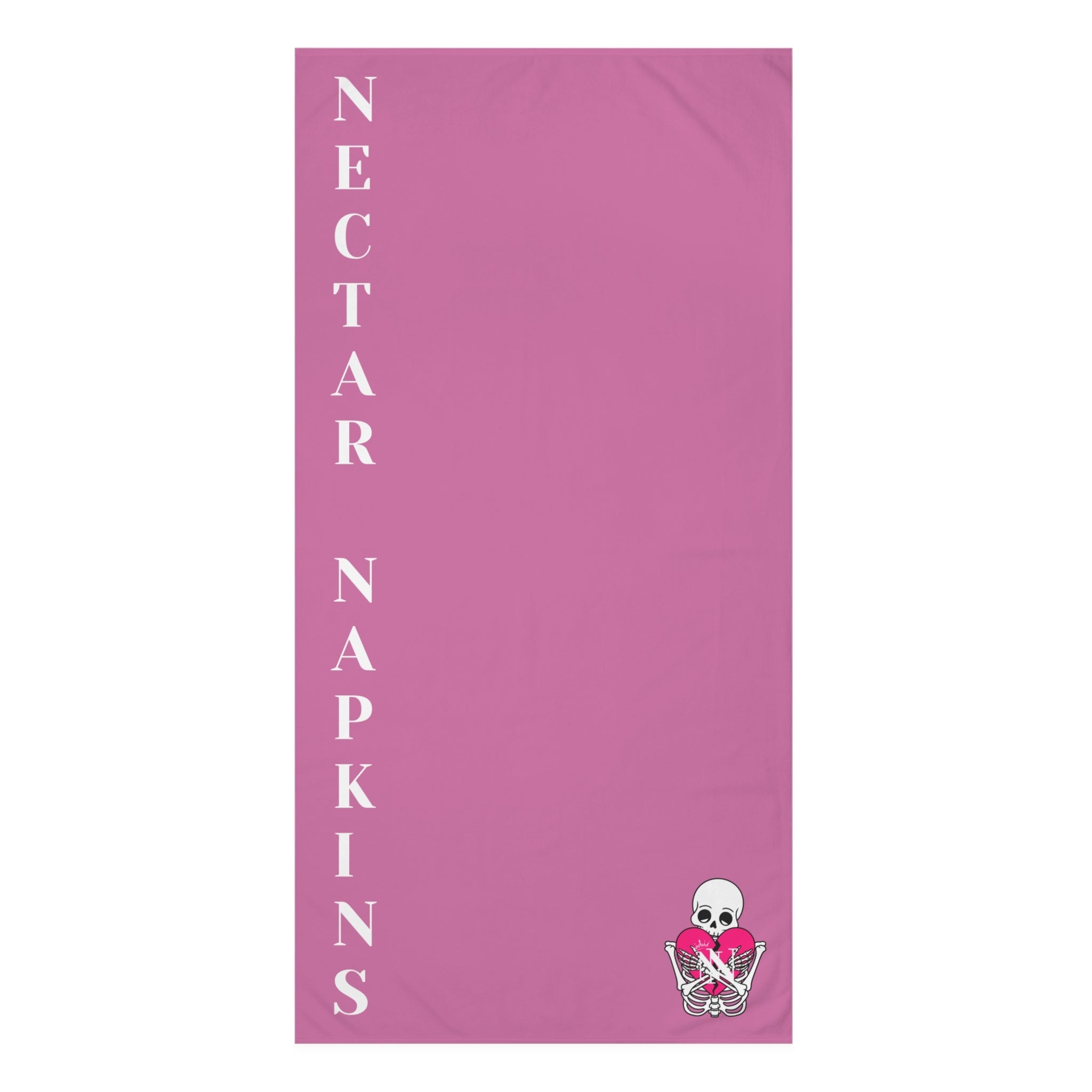 Nectar Napkins Brand Soft Pink | Nectar Napkins XL Fun-Flirty Lovers’ Towels
