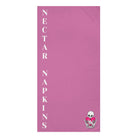 Nectar Napkins Brand Soft Pink | Nectar Napkins XL Fun-Flirty Lovers’ Towels
