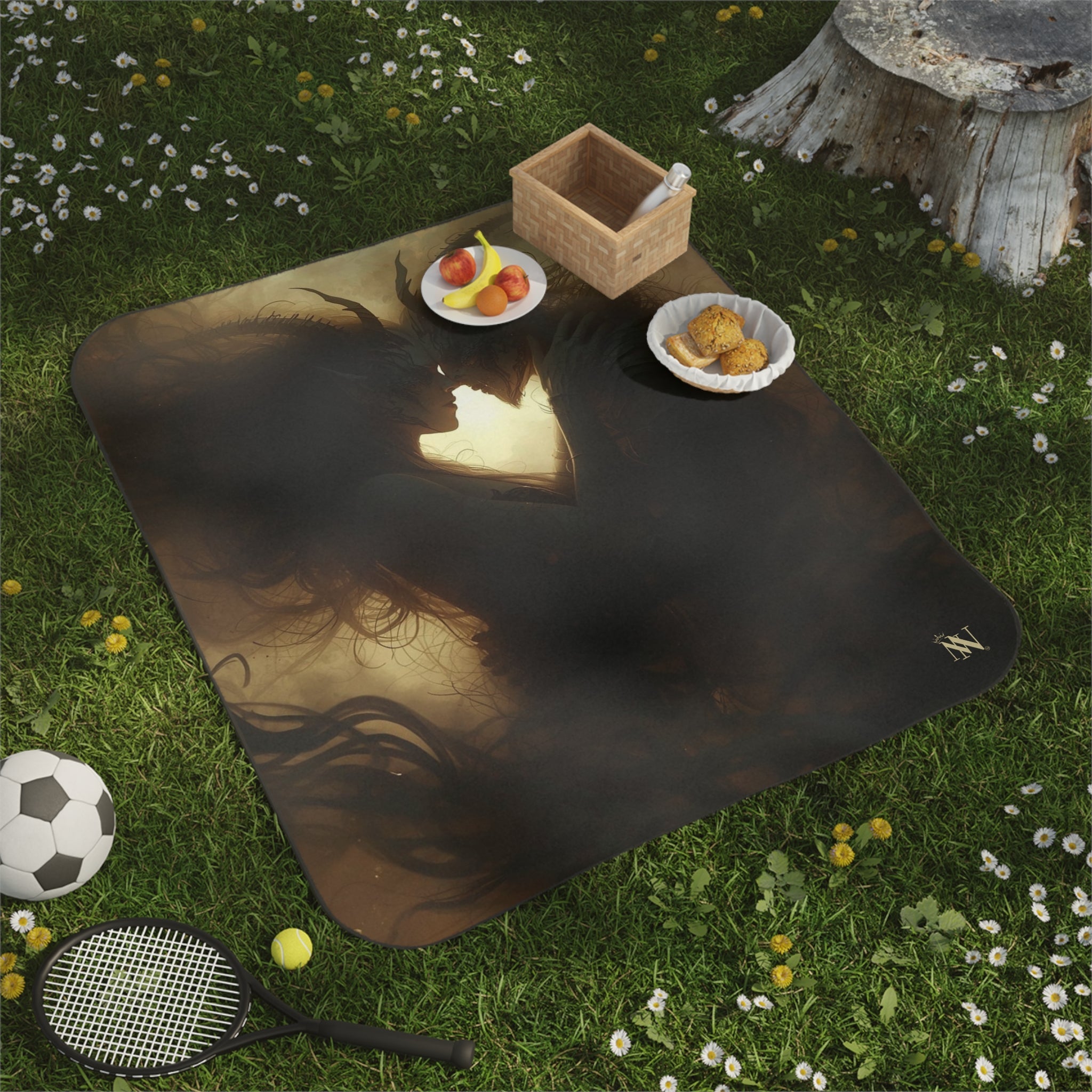 Our Dark Lust | Mix Match Fun-Flirty Lovers’ Water-Resistant Blankets