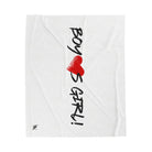 Boy Loves Girl! | Mix & Match Velveteen Fun-Flirty Lovers’ Blankets