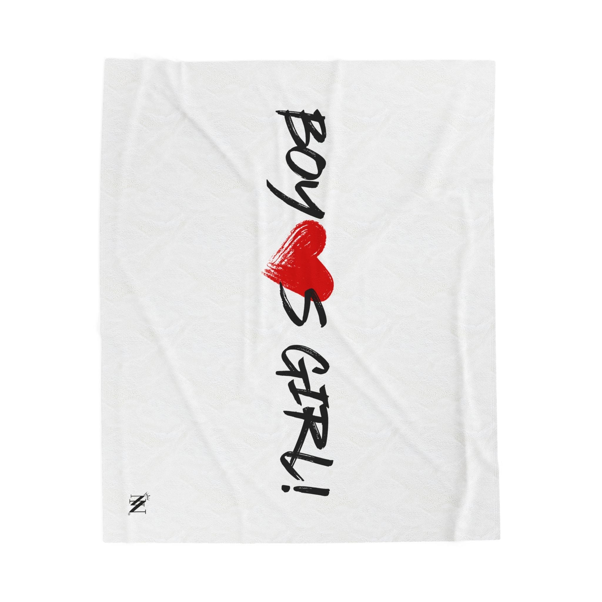 Boy Loves Girl! | Mix & Match Velveteen Fun-Flirty Lovers’ Blankets