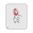 Kiss Me with a Kiss | Mix Match Fun-Flirty Lovers’ Water-Resistant Blankets