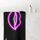 Her Lips Neon | Mix & Match XL Fun-Flirty Lovers’ Towels