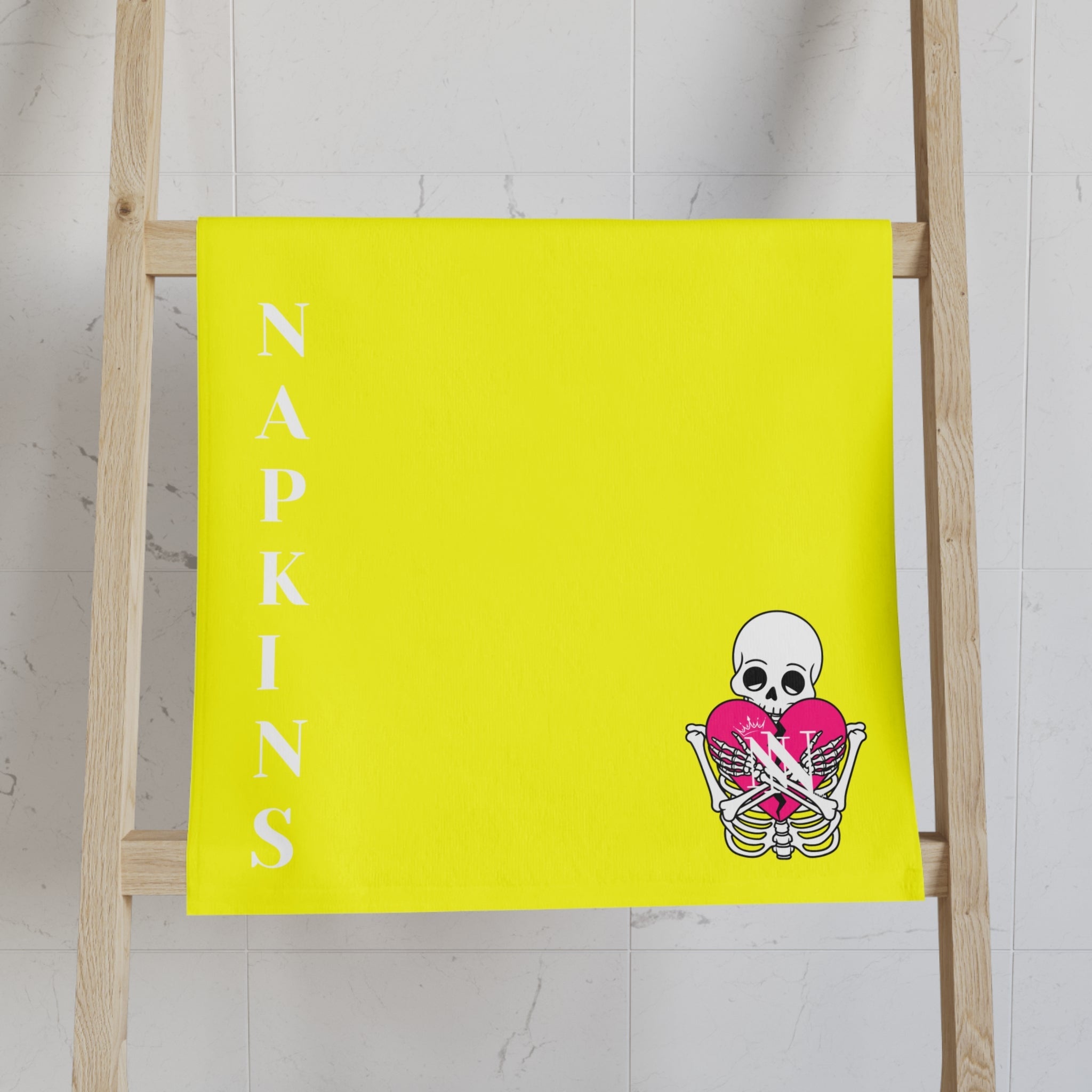 Nectar Napkins Brand Neon Yellow Cum Towel