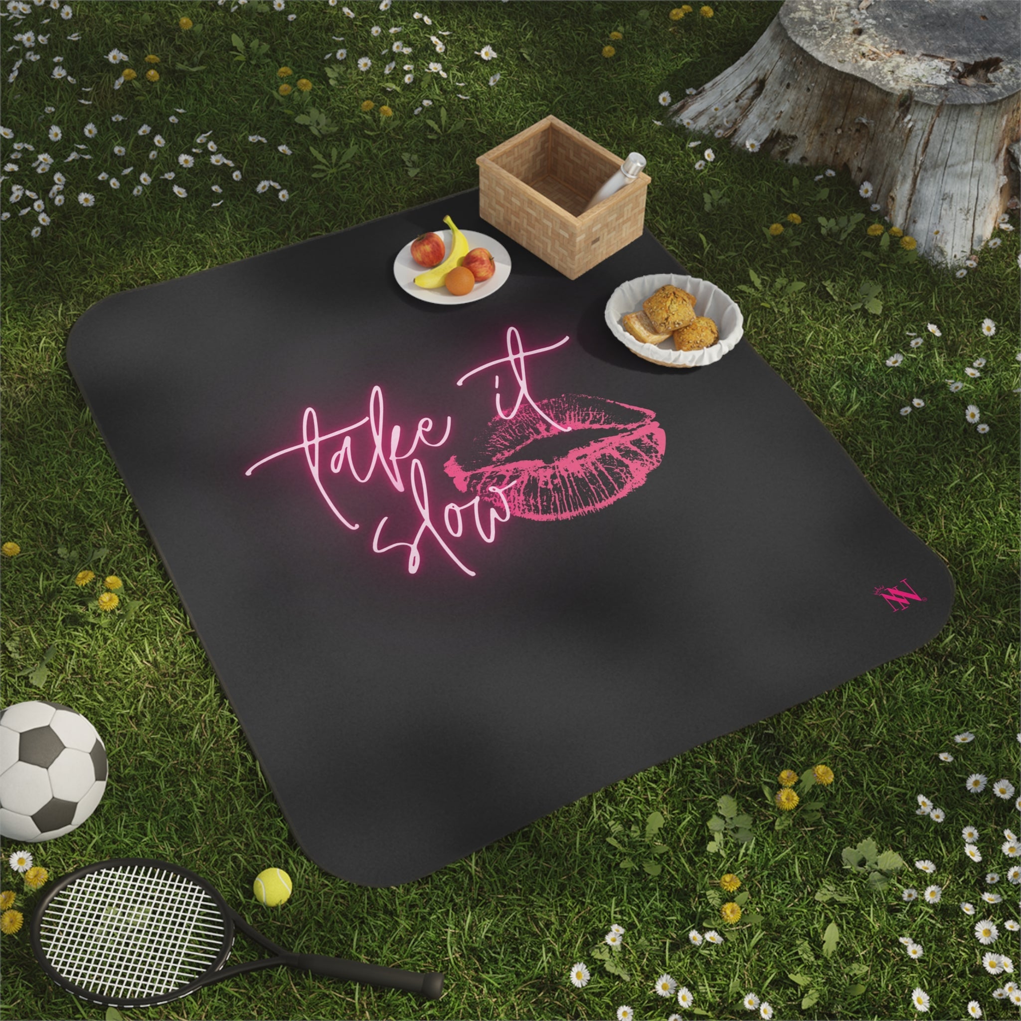 Take It Slow | Mix Match Fun-Flirty Lovers’ Water-Resistant Blankets