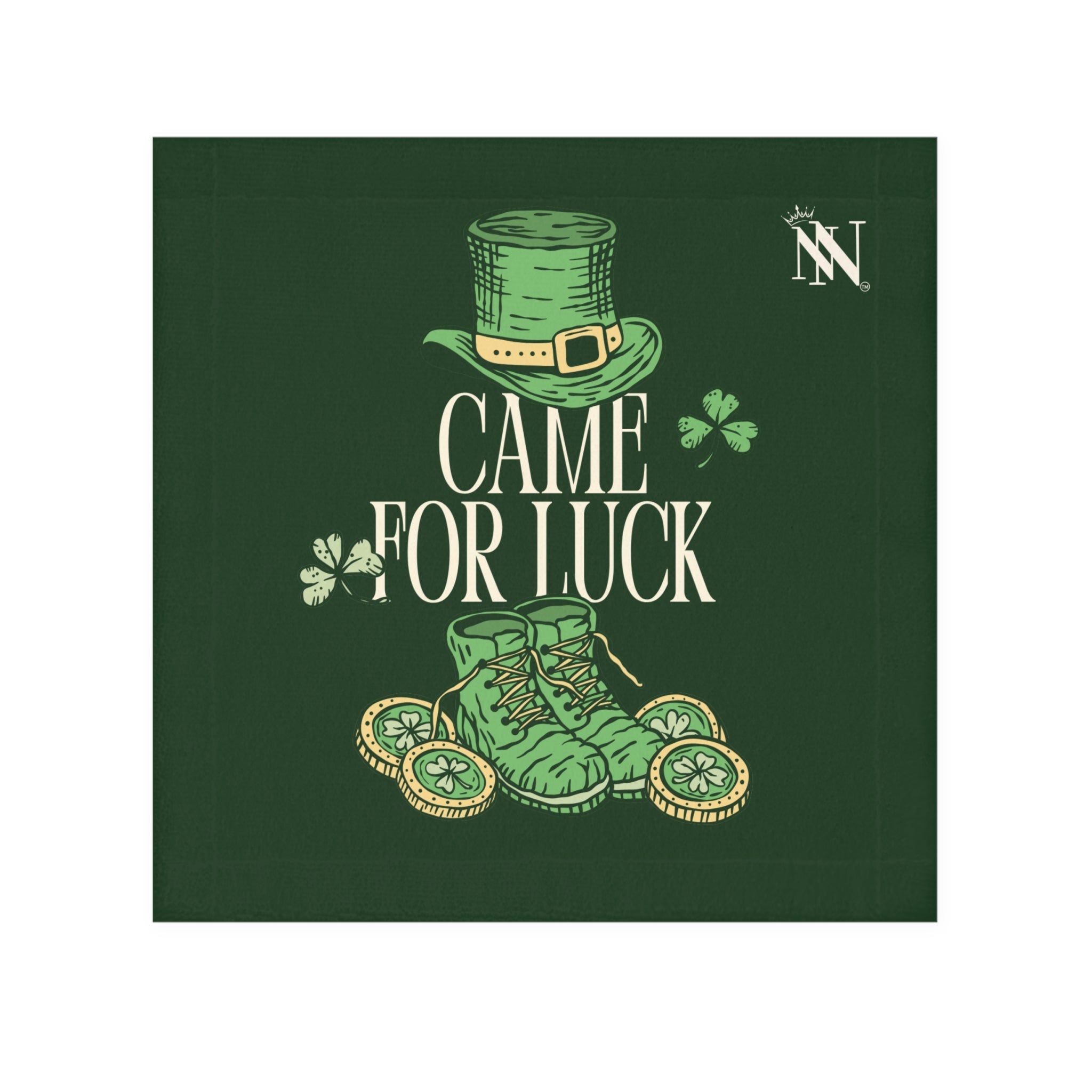 Came for Luck St. Patrick’s Day Cum Rag