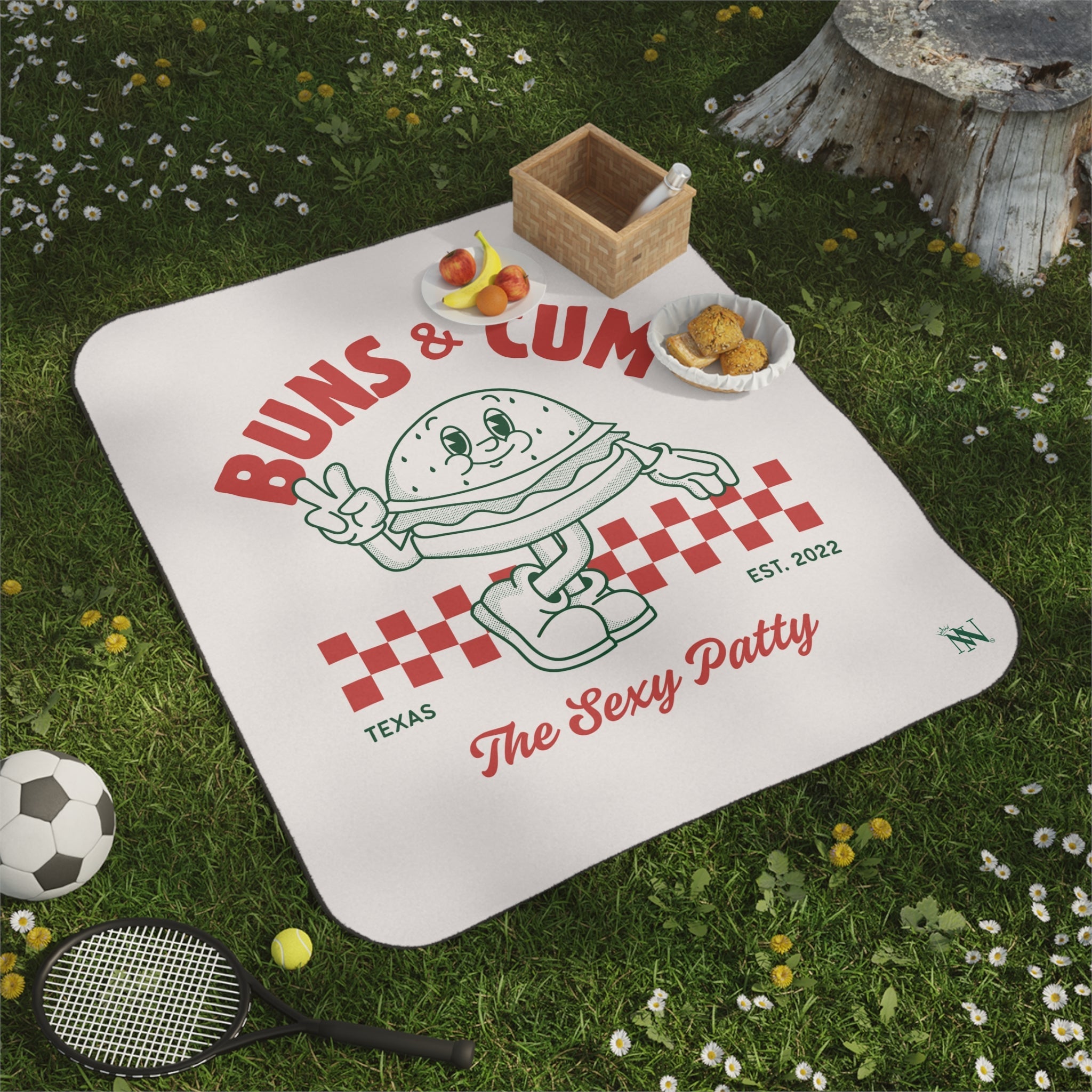 The Sexy Patty | Mix Match Fun-Flirty Lovers’ Water-Resistant Blankets