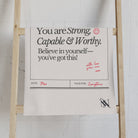 A Love Letter to Myself | Mix & Match Original Fun-Flirty Lovers’ Towels