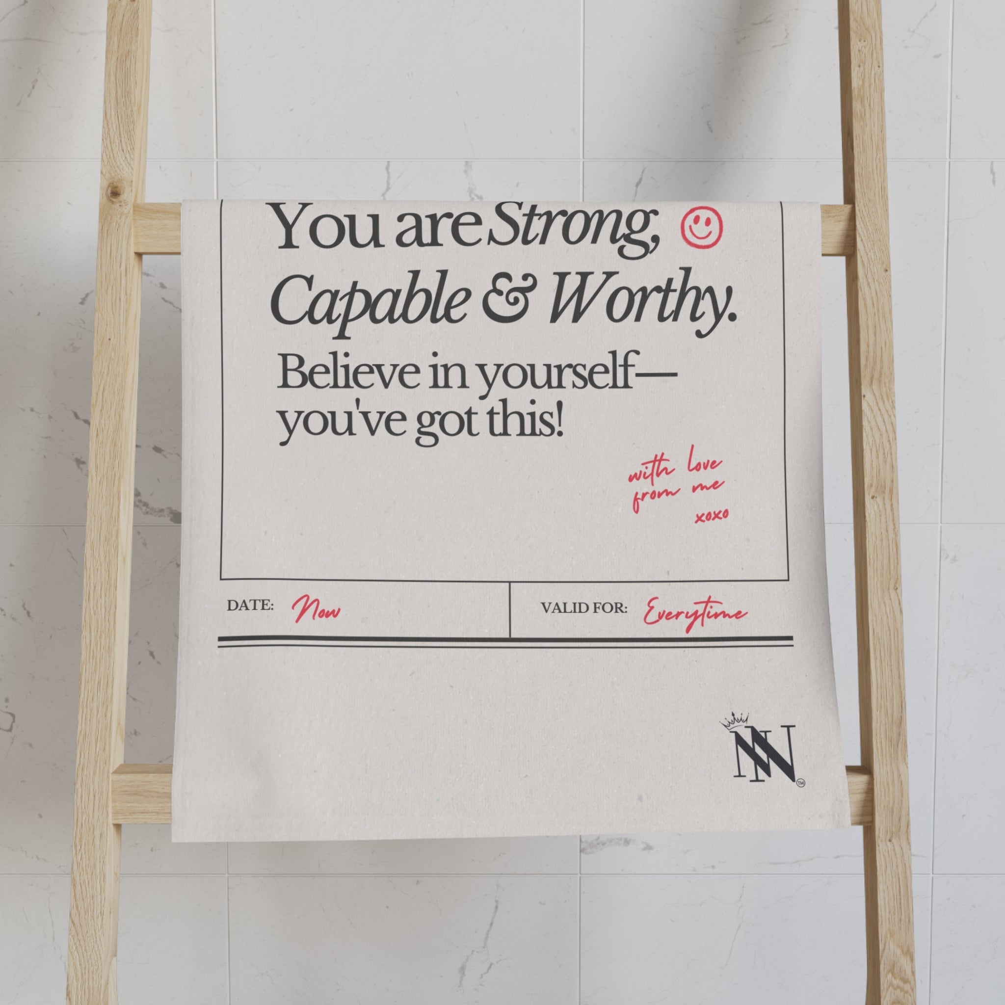 A Love Letter to Myself | Mix & Match Original Fun-Flirty Lovers’ Towels