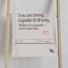 A Love Letter to Myself | Mix & Match Original Fun-Flirty Lovers’ Towels