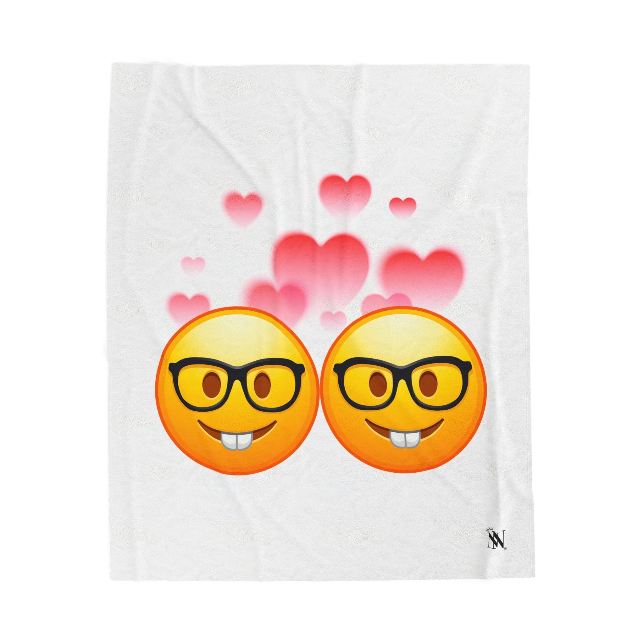 Couple of Love Nerds | Mix & Match Soft Fun-Flirty Lovers’ Blankets