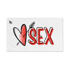Heart Arrow Sex Cum Towel