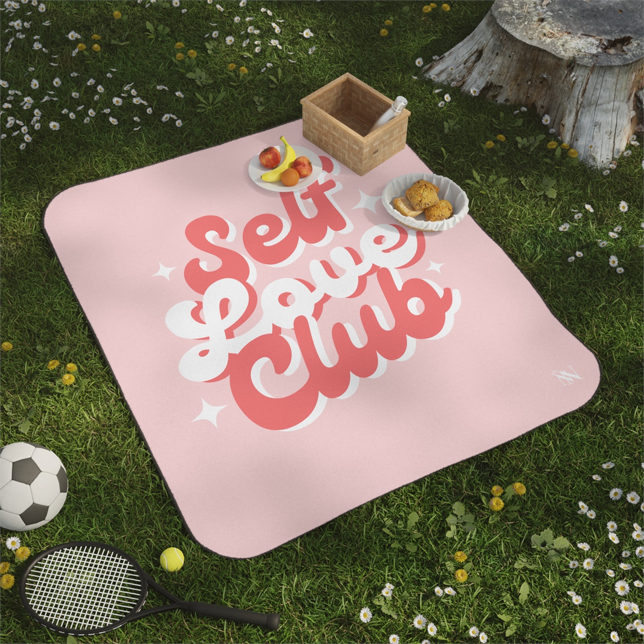 Self-Love Club | Mix Match Fun-Flirty Lovers’ Water-Resistant Blankets