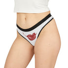 With A Smile Sex Gifts Humor Naughty Women’s Thong