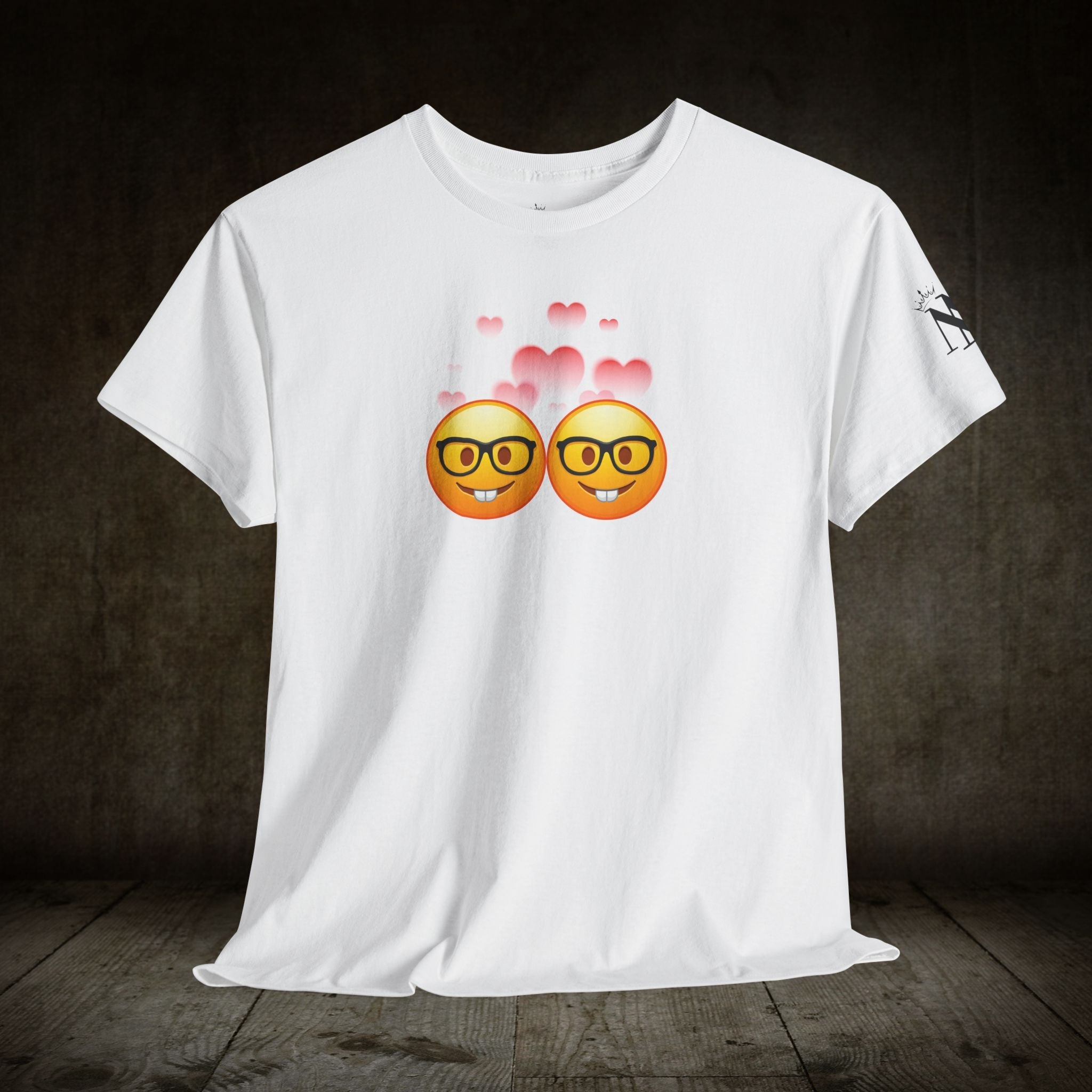 Couple of Love Nerds | Mix & Match Cotton Unisex Fun-Flirty Lovers’ T-Shirts