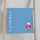 Nectar Napkins Brand Light Blue | Nectar Napkins Classic Fun-Flirty Lovers’ Towels