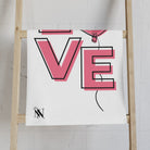 Heart Balloon Love Cum Towel
