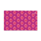 Lips Kiss Mark Pattern Hot Pink | Mix & Match Classic Fun-Flirty Lovers’ Towels