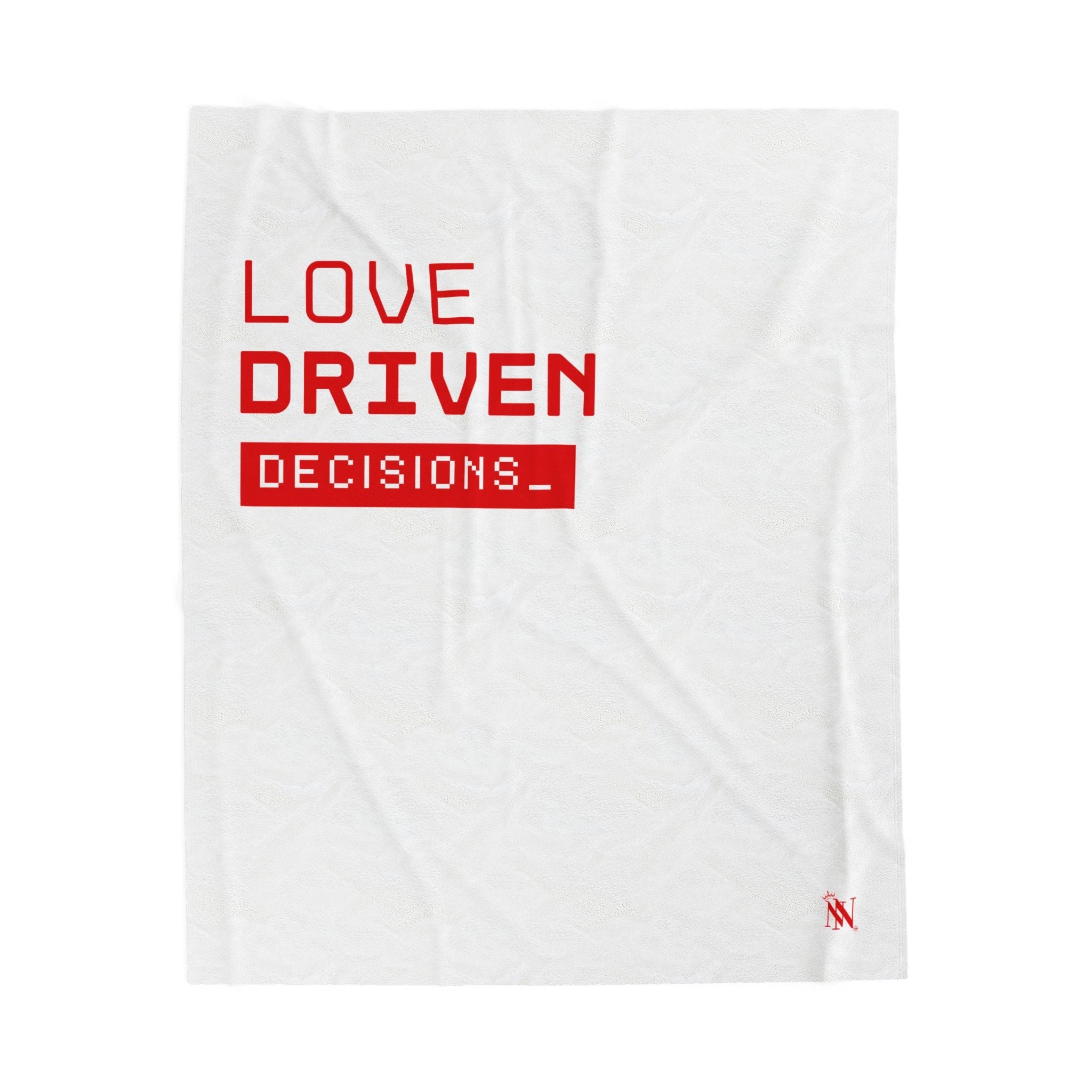 Love Driven Decisions | Mix & Match Soft Fun-Flirty Lovers’ Blankets