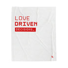 Love Driven Decisions | Mix & Match Soft Fun-Flirty Lovers’ Blankets
