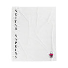 Nectar Napkins Brand White Love Blanket