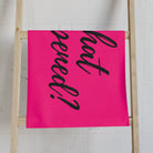 What Happened? Signature Pink Cum Towel