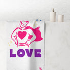Super Hero Love Anal Sex Towel