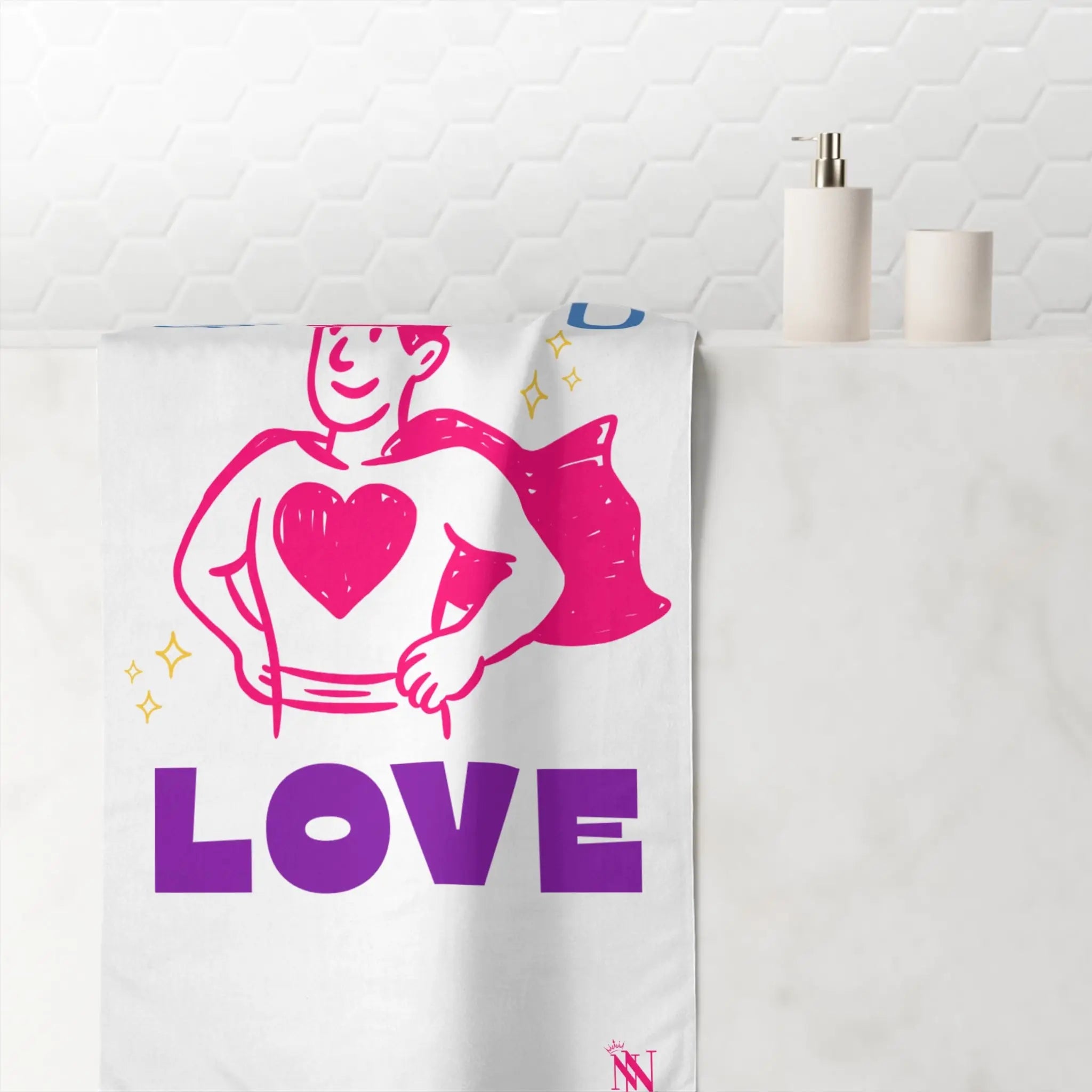 Super Hero Love Anal Sex Towel