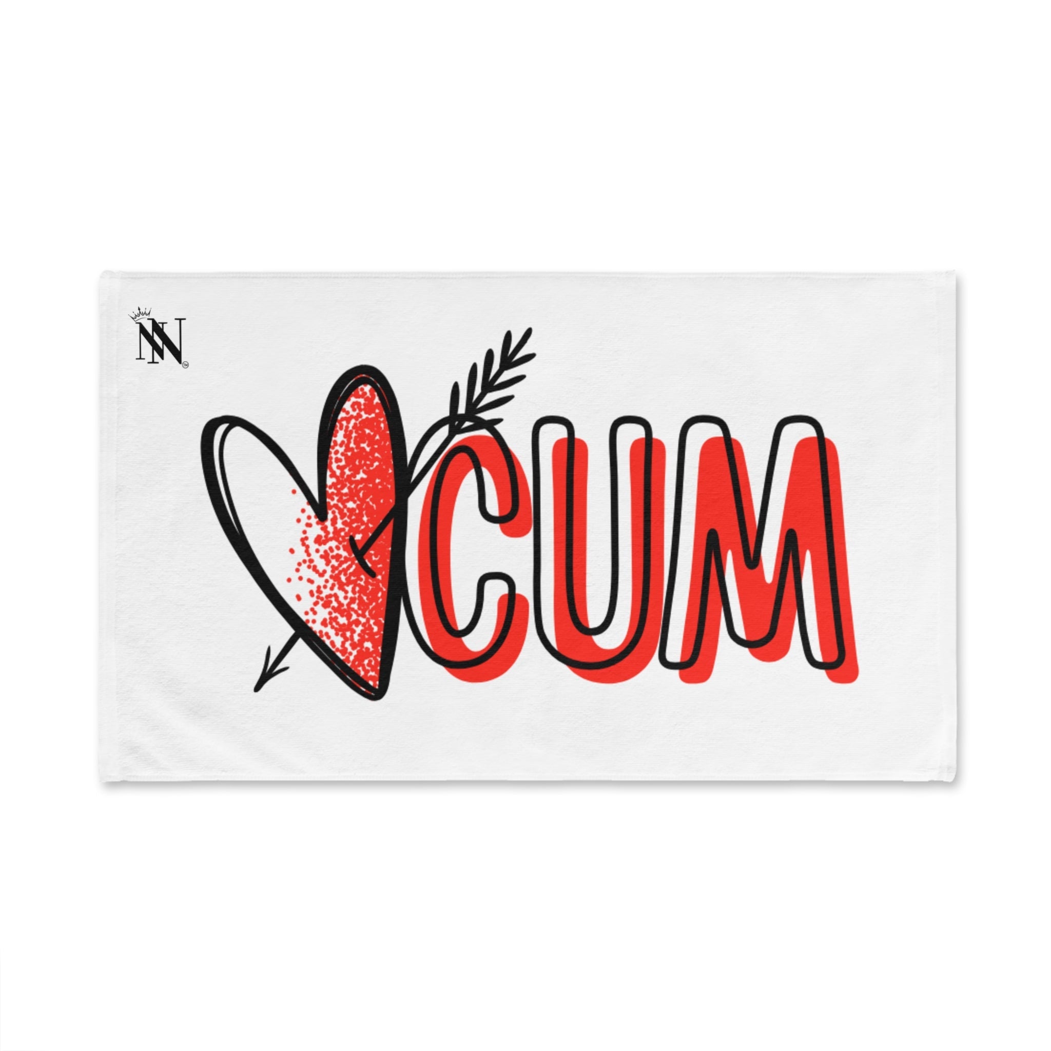 Heart Arrow Cum Towel