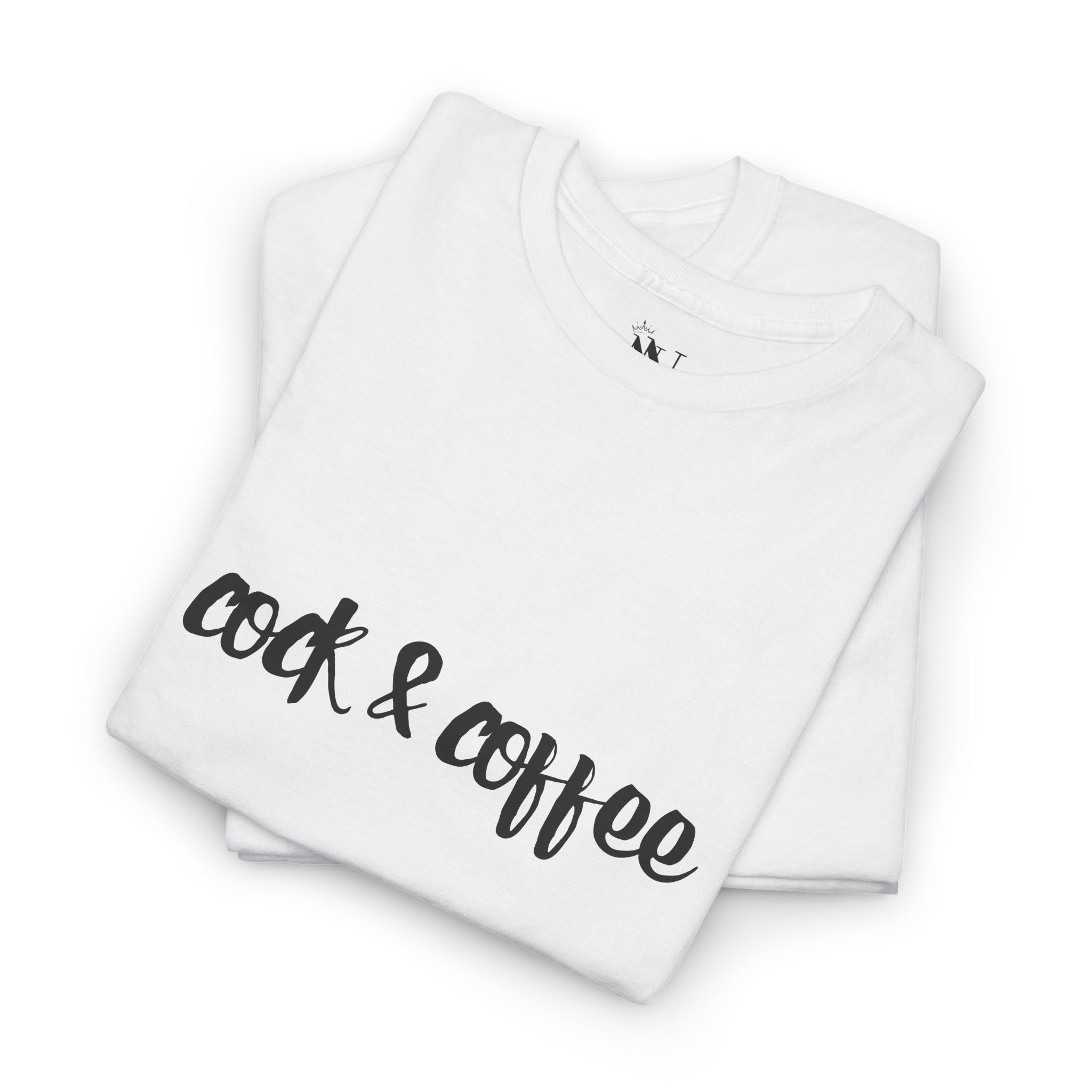 Cock & Coffee | Mix & Match 100% Cotton Unisex Fun-Flirty Lovers’ Tees