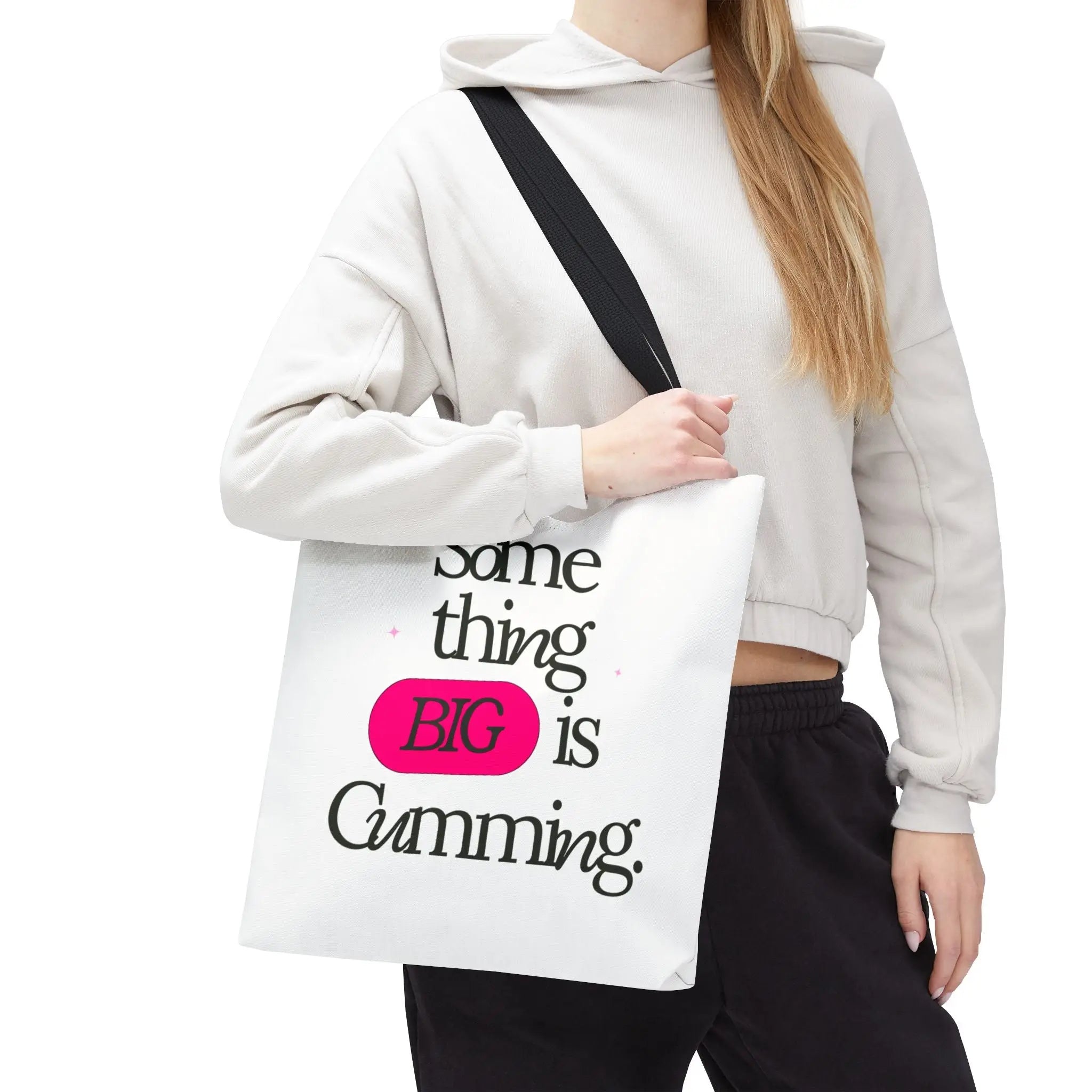 Something BIG is Cumming. | Mix & Match Fun-Flirty Lovers’ Totes