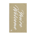 Simply You’re Welcome Gold | Nectar Napkins Classic Fun-Flirty Colored Towels