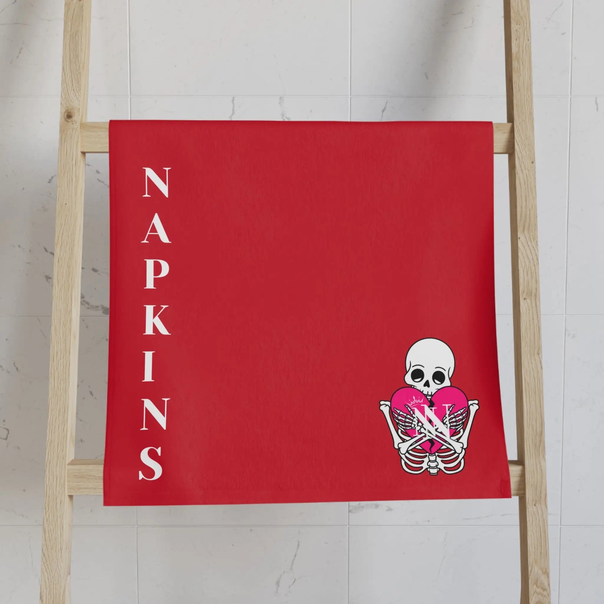 Nectar Napkins Brand Red | Nectar Napkins Classic Fun-Flirty Lovers’ Towels