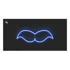 His Mustache Neon Big Ass Sex Towel