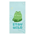 Stay Wild Cute Frog | Mix & Match XL Fun-Flirty Lovers’ Towels