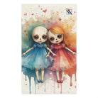 I Just Love Her Dolls Print | Mix & Match Soft Fun-Flirty Lovers’ Towels