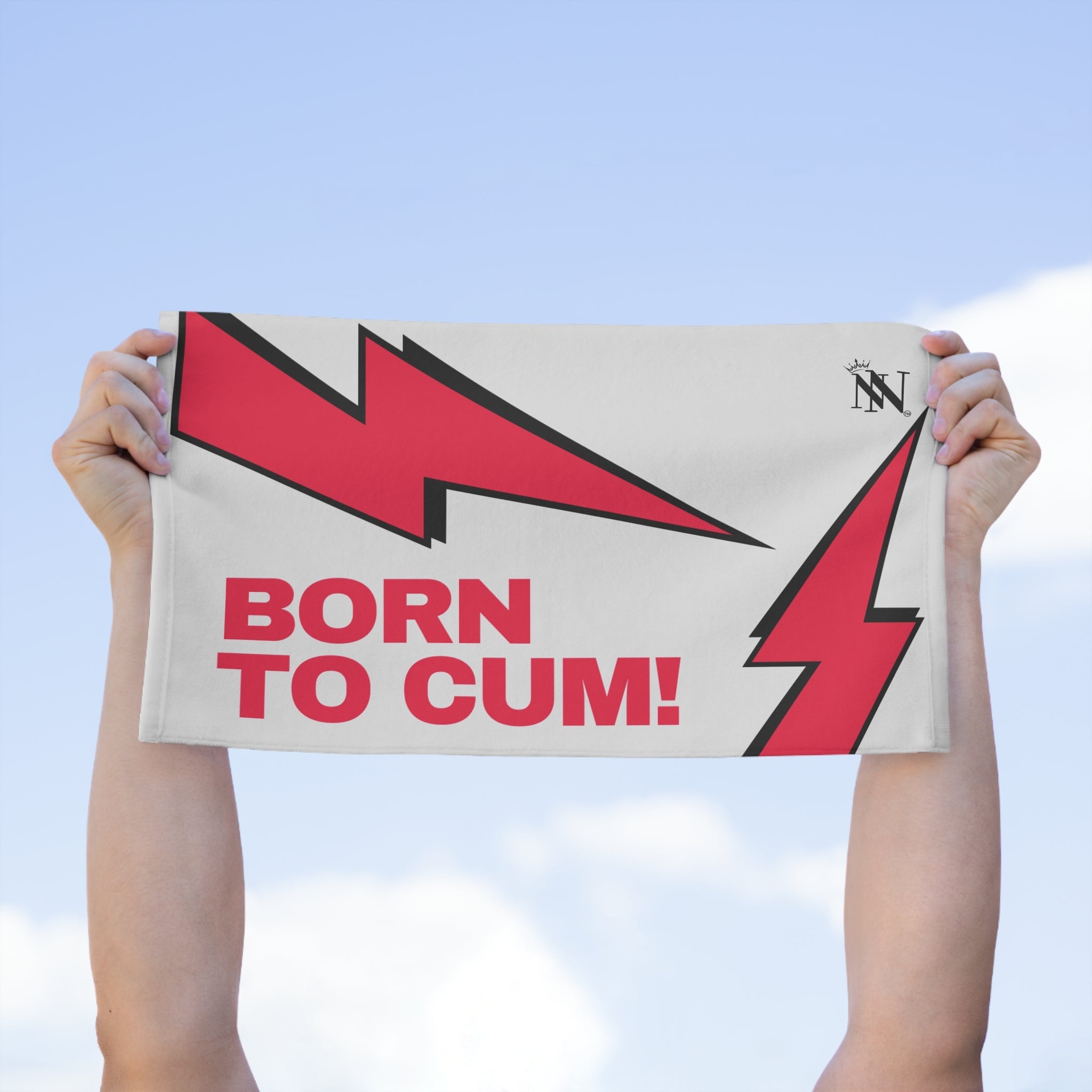 Born to Cum! Sex Towel