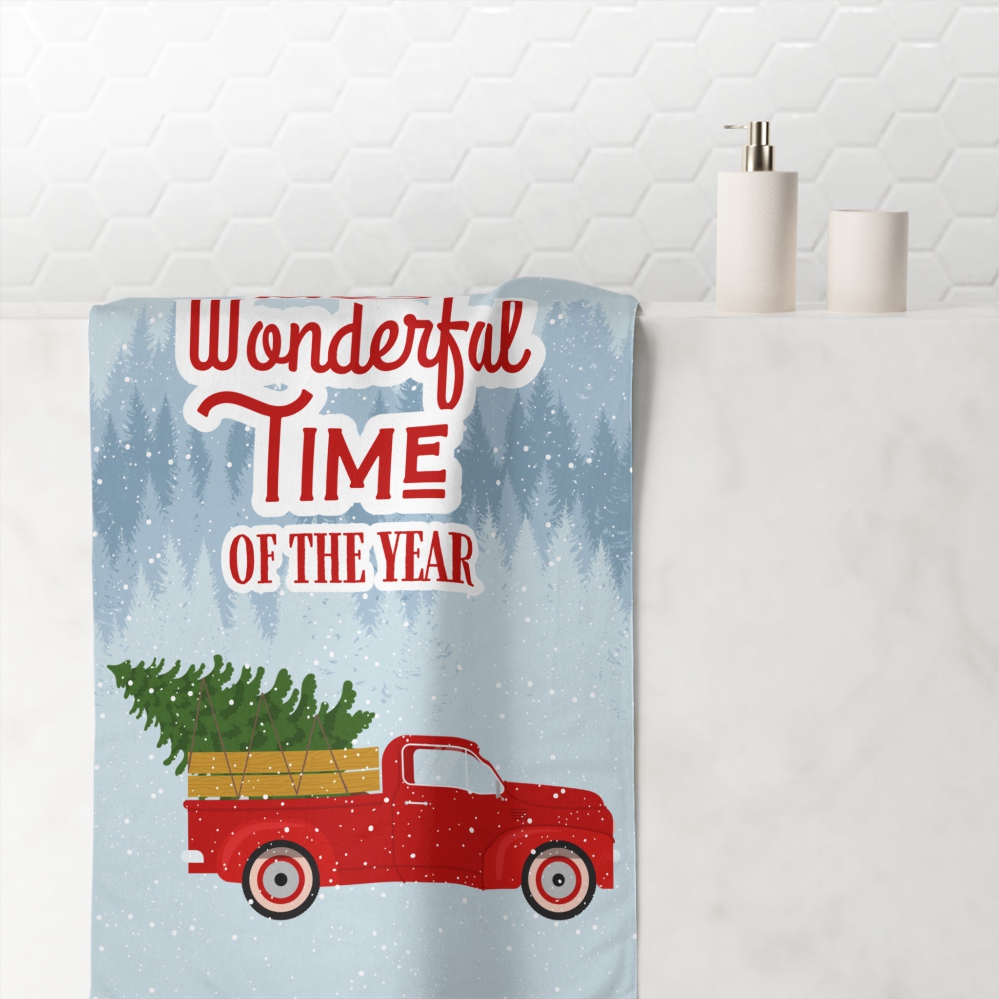 It’s The Most Wonderful Time of the Year | Mix & Match XL Fun-Flirty Lovers’ Towels