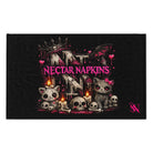 Nectar Napkins Gothic Kitty | Mix & Match Soft Fun-Flirty Lovers’ Towels