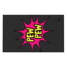 Pew Pew Dark Grey | Mix & Match Soft Fun-Flirty Lovers’ Towels
