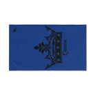 Large Crown Queen Blue | Mix & Match Classic Fun-Flirty Lovers’ Towels