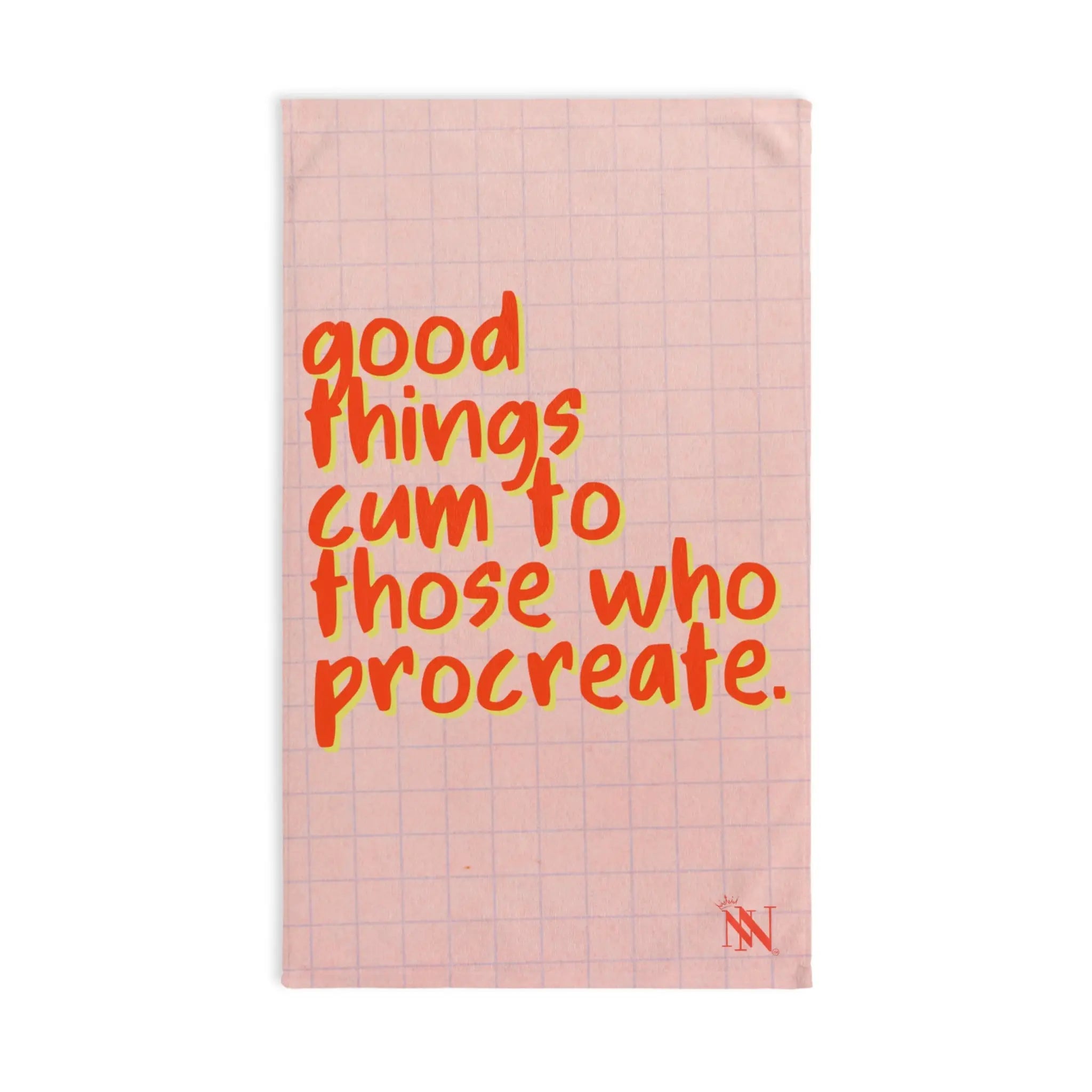 Good Things Cum to Those Who Procreate. Cum Towel