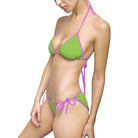 Green Strappy | Mix & Match Fun-Flirty Lovers’ String Bikinis