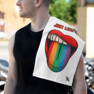 Just Lick It Rainbow Tongue Sex Towel