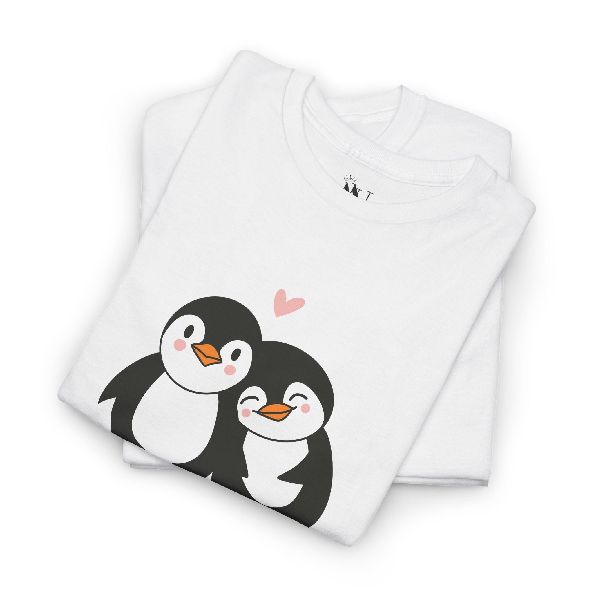 Penguin Love | Mix & Match 100% Cotton Fun-Flirty Lovers’ Tees