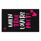 When True Lovers Meet | Nectar Napkins Fun-Flirty Lovers’ Towels