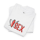 Heart Arrow Sex | Mix & Match Cotton Unisex Fun-Flirty Lovers’ T-Shirts