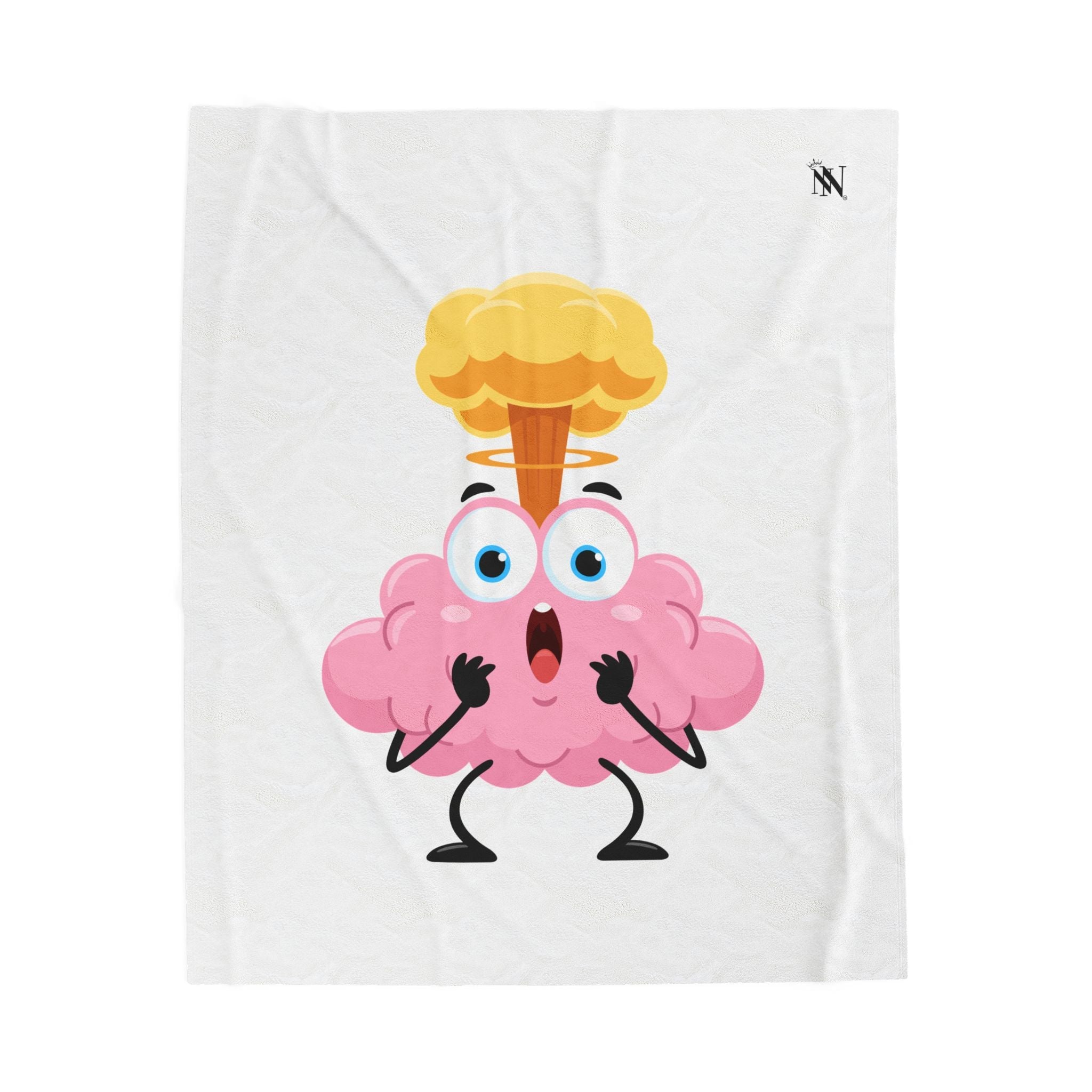 Mind Blowing Brain | Mix & Match Fun-Flirty Lovers’ Blankets