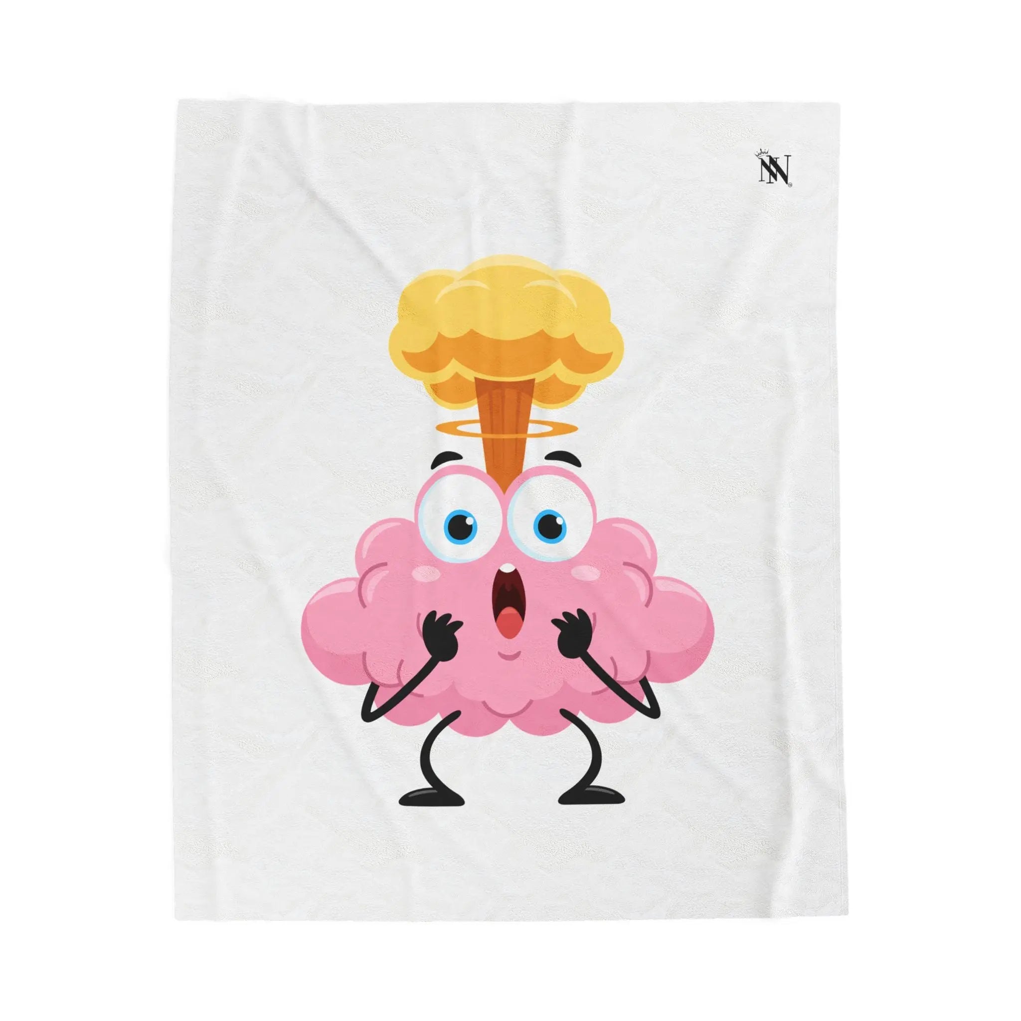 Mind Blowing Brain | Mix & Match Fun-Flirty Lovers’ Blankets